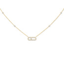 Messika Move Uno Pavé Halskette (Ref: 04708-YG) - Bild 0