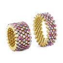 Serafino Consoli Brevetto Multi-Size Ring (Ref: RMS 7F2 YG VS MIX) - Bild 3