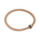 FOPE Solo Flex'it Armband mit zwei Rondellen und Pavé-Fassung (Ref: 62406BX_PN_R_1RX_0XS) - Bild 0