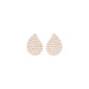 Tamara Comolli SIGNATURE Ohrringe small mit Diamant Pavé (Ref: E-Sig-s-p-rg) - Bild 0