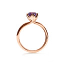 Tamara Comolli TULIP Ring XS mit Amethyst (Ref: R-TUL-xs-Am-rg) - Bild 2