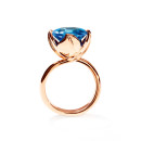 Tamara Comolli TULIP Ring Large mit Swiss Topas (Ref: R-TUL-l-ToSw-rg) - Bild 2