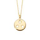 Tamara Comolli SAND DOLLAR Anhänger large 'Candy' (Ref: P-SD-l-yg) - Bild 2
