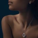 Chopard Happy Sun, Moon and Stars Halskette mit Anhänger (Ref: 799434-1401) - Bild 5