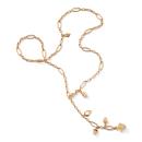 Tamara Comolli MIKADO Delicate Collier Camel mit Diamant Pavé  (Ref: N-M-Del51-Cam-p-rg) - Bild 0