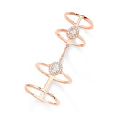 Messika Glam'azone Double Ring (Ref: 06141-PG) - Bild 0