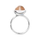 Tamara Comolli BOUTON Ring large Brauner Mondstein (Ref: R-BOU-l-MoBr-wg) - Bild 2