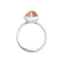 Tamara Comolli BOUTON Ring small Brauner Mondstein (Ref: R-BOU-s-MoBr-wg) - Bild 2