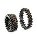 Serafino Consoli Brevetto Multi-Size Ring (Ref: RMS 5HM2 BG BRD) - Bild 3