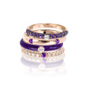 Adolfo Courrier Viola Ring (Ref: P2-VIO-04) - Bild 2