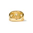 Tamara Comolli CURRICULUM VITAE 3 Ring mit Diamant Pavé medium (Ref: R-CV3-m-Pr-p-yg) - Bild 3