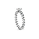 Serafino Consoli Brevetto Solitaire Multi-Size Ring (Ref: RMS SL WD 100 3F2 WG WD) - Bild 2