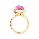Tamara Comolli BOUTON Ring large rosa Turmalin (Ref: R-BOU-l-TuRo-yg) - Bild 2
