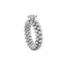 Serafino Consoli Brevetto Solitaire Multi-Size Ring (Ref: RMS SL WD 050 3M2 WG WD) - Bild 0