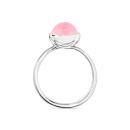 Tamara Comolli BOUTON Ring small pinker Chalcedon (Ref: R-BOU-s-ChPi-wg) - Bild 2