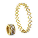 Serafino Consoli Serafino Multi-Size Ring und Armreif (Ref: S.RB 5M4 YG WD) - Bild 0