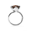 Tamara Comolli TULIP Ring Small mit Rauchquarz (Ref: R-TUL-s-SmQu-wg) - Bild 2