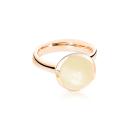 Tamara Comolli BOUTON Ring large sand Mondstein (Ref: R-BOU-l-MoSa-rg) - Bild 0