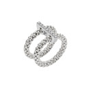 FOPE Prima doppelter Mesh-Ring mit Diamantpavé (Ref: 74008AX_BB_B_XBX_0XS) - Bild 0