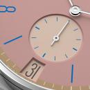 NOMOS Glashütte Tangente 38 Datum Pompadour  (Ref: 179.S15) - Bild 6