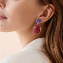 Marco Bicego Lunaria Color Ohrringe (Ref: OB1404 CIATUL Y) - Bild 2