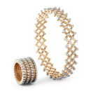 Serafino Consoli Serafino Multi-Size-Ring und Armband (Ref: S.RB A-7F2 RWG WD) - Bild 0