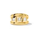 Tamara Comolli CURRICULUM VITAE 3 Ring Diamanten medium (Ref: R-CV3-m-Pr-yg) - Bild 0