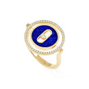 Messika Lucky Move Ring KM Lapislazuli (Ref: 11951-YG) - Bild 0