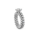 Serafino Consoli Brevetto Solitaire Multi-Size Ring (Ref: RMS SL WD 075 3HM2 WG WD) - Bild 0