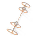 Messika Glam'azone Double Pavé Ring (Ref: 05671-PG) - Bild 0
