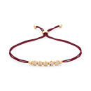 Schaffrath COLORTAIRE Armband (Ref: CTR52_B_0015_BR_2_03_DARKBURGUNDY_YW) - Bild 0