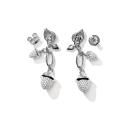 Tamara Comolli MIKADO Dangling 2 Acorns Ohrringe mit Diamant Pavé   (Ref: E-M-d-2-p-wg) - Bild 3