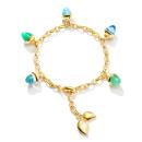 Tamara Comolli MIKADO Armband Flamenco Charm 'Lagoon'  (Ref: B-MFL-Ch-Lag-yg) - Bild 0