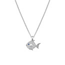 Chopard Happy Diamonds Fish Anhänger mit Halskette (Ref: 79A205-1201) - Bild 0