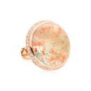 Tamara Comolli OCEAN JASPER Ring large mit Champagne Diamanten Pavé  (Ref: R-OJ-l-pD-rg) - Bild 0