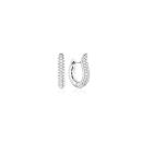 Tamara Comolli SIGNATURE Hoop Ohrringe small (Ref: E-Ho-s-p-wg) - Bild 0