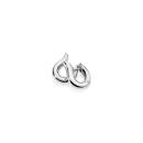 Tamara Comolli SIGNATURE Hoop Ohrringe Medium (Ref: E-Ho-m-wg) - Bild 0
