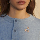 Bron Poppy Brosche (Ref: 8BR1286MLK) - Bild 2