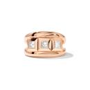 Tamara Comolli CURRICULUM VITAE 3 Ring Diamanten medium (Ref: R-CV3-m-Pr-rg) - Bild 0