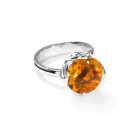 Tamara Comolli TULIP Ring Large mit Citrin (Ref: R-TUL-l-Cit-wg) - Bild 0