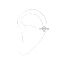 Messika Einzelner My Twin Ohrclip mittleres Ohr PS (Ref: 10121-WG) - Bild 2