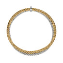 FOPE Prima doppeltes Mesh-Armband mit Diamantpavé (Ref: 74008BX_BB_2_XBX_0XS) - Bild 2