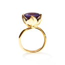 Tamara Comolli TULIP Ring Large mit Amethyst (Ref: R-TUL-l-Am-yg) - Bild 2