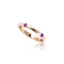 Adolfo Courrier Viola Ring (Ref: P2-VIO-03) - Bild 0