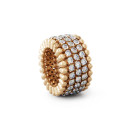 Serafino Consoli Brevetto Multi-Size Ring und Armband (Ref: S.RB 5MI4 RG WD) - Bild 2