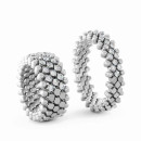 Serafino Consoli Brevetto Multi-Size Ring (Ref: RMS 5HM2 WG WD) - Bild 3