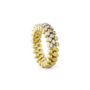 Serafino Consoli Brevetto Multi-Size Ring (Ref: RMS 3H2 YG WD) - Bild 0