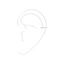 Messika Einzelner Gatsby Ohrclip mittleres Ohr (Ref: 10031-WG) - Bild 2