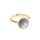 Tamara Comolli BOUTON Ring large Grauer Mondstein (Ref: R-BOU-l-MoGr-yg) - Bild 0