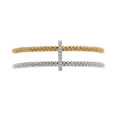 FOPE Prima doppeltes Mesh-Armband mit Diamantpavé (Ref: 74008BX_BB_2_XBX_0XS) - Bild 3